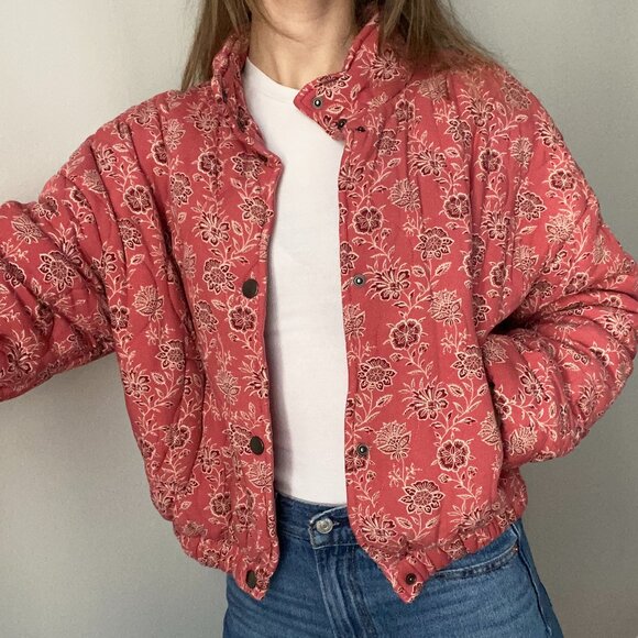 Polagram Quilted Bomber Jacket - Picture 1 of 10